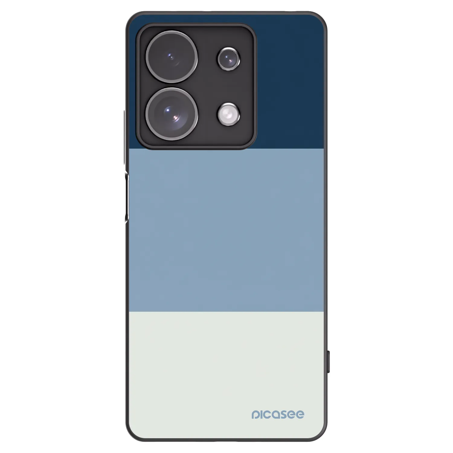 Picasee silikonski črni ovitek za Xiaomi Redmi Note 13 Pro 4G - Coastal Blue