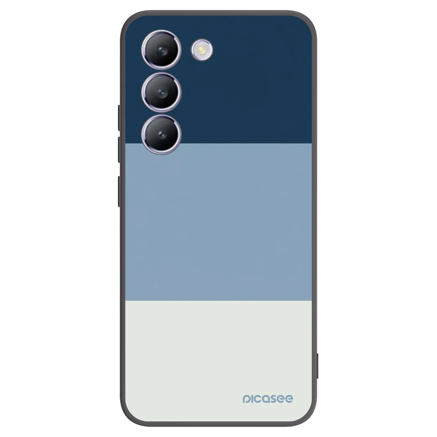 Picasee silikonski črni ovitek za Vivo V40 SE 5G - Coastal Blue