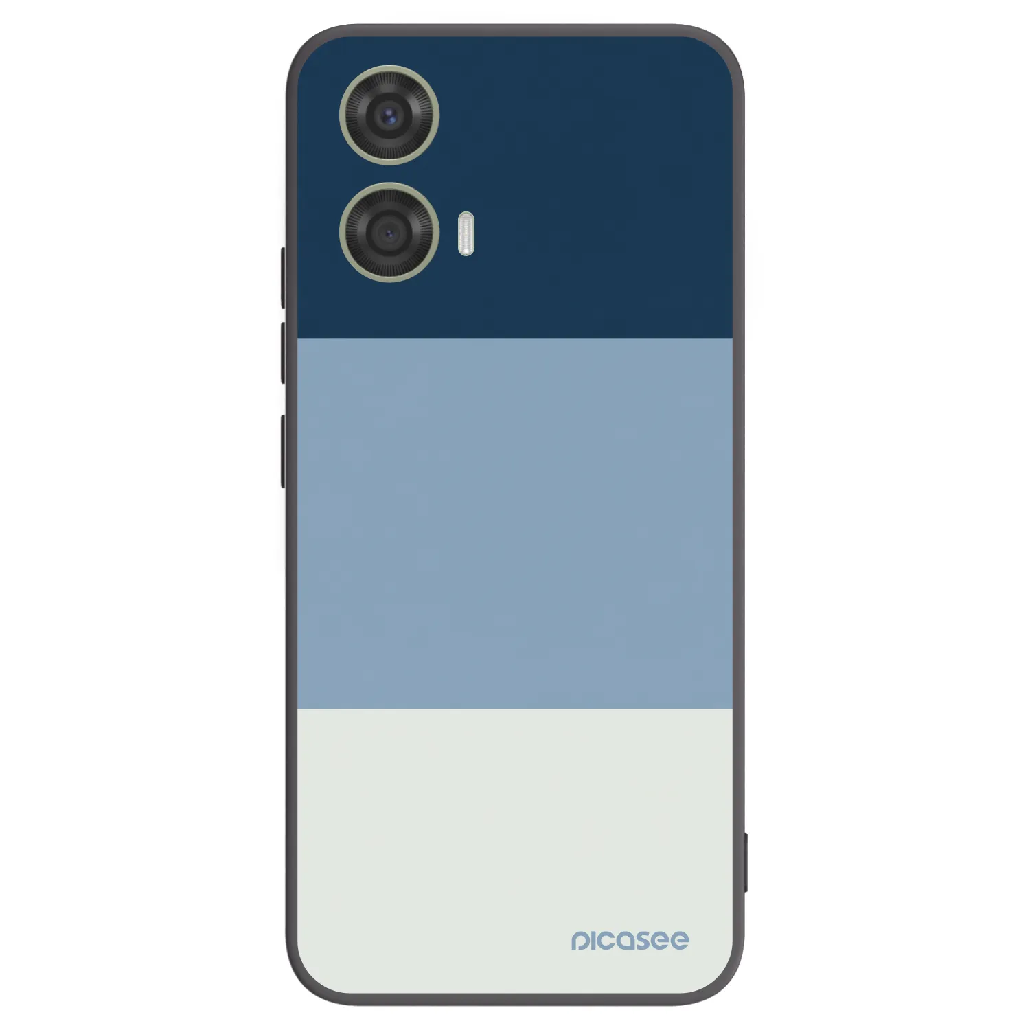 Picasee silikonski črni ovitek za Motorola Moto G24 - Coastal Blue