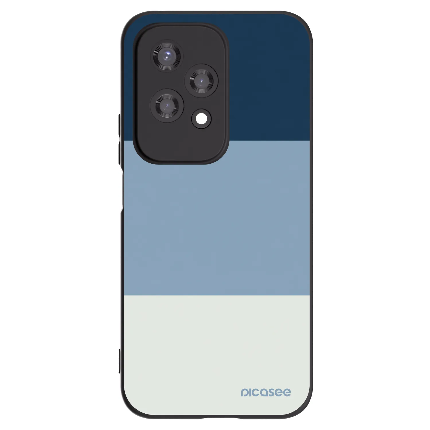 Picasee silikonski črni ovitek za Honor 200 Lite - Coastal Blue