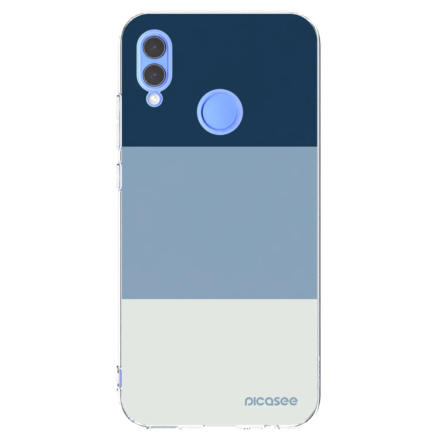 Picasee silikonski prozorni ovitek za Honor 10 Lite - Coastal Blue