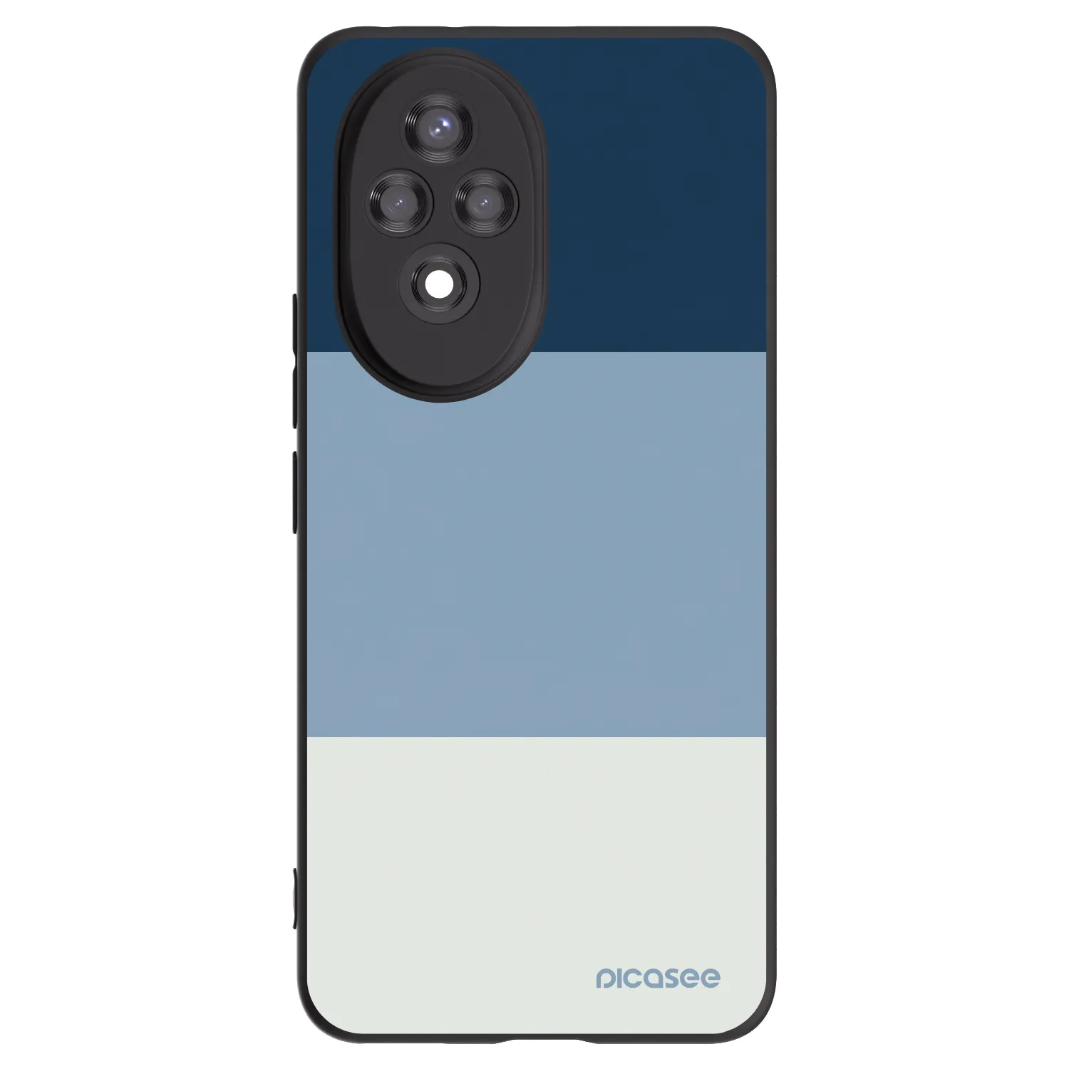 Picasee silikonski črni ovitek za Honor 200 5G - Coastal Blue
