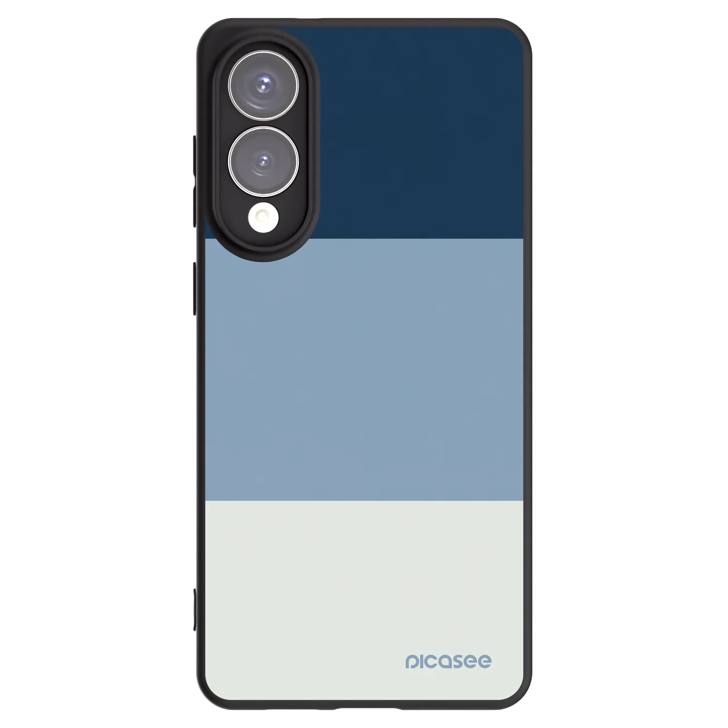 Picasee silikonski črni ovitek za Samsung Galaxy S25 Edge 5G - Coastal Blue