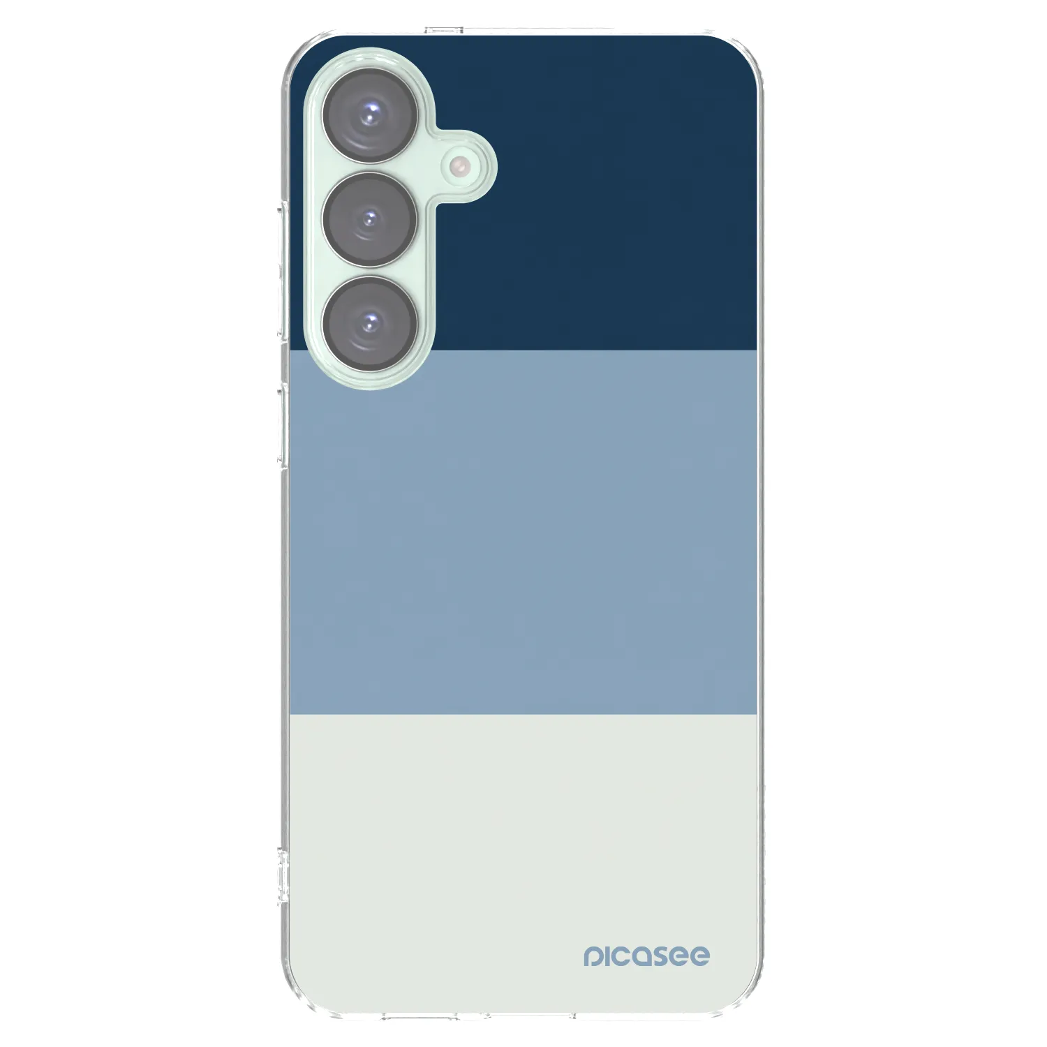 Picasee silikonski prozorni ovitek za Samsung Galaxy S25+ 5G - Coastal Blue