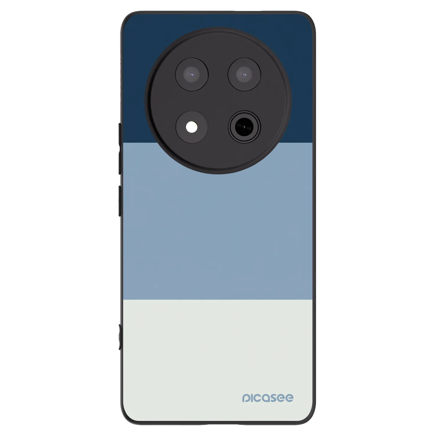 Picasee silikonski črni ovitek za Honor Magic7 Lite 5G - Coastal Blue