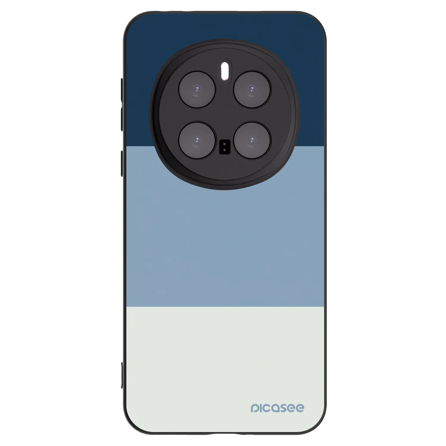 Picasee silikonski črni ovitek za Honor Magic7 Pro 5G - Coastal Blue