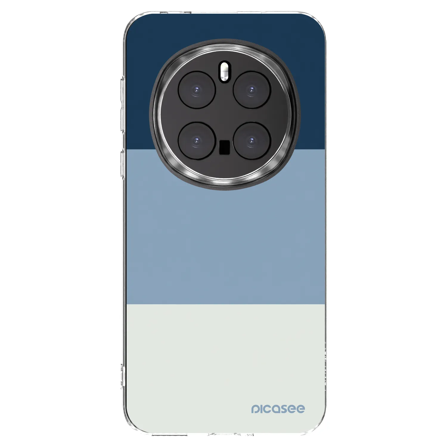 Picasee silikonski prozorni ovitek za Honor Magic7 Pro 5G - Coastal Blue