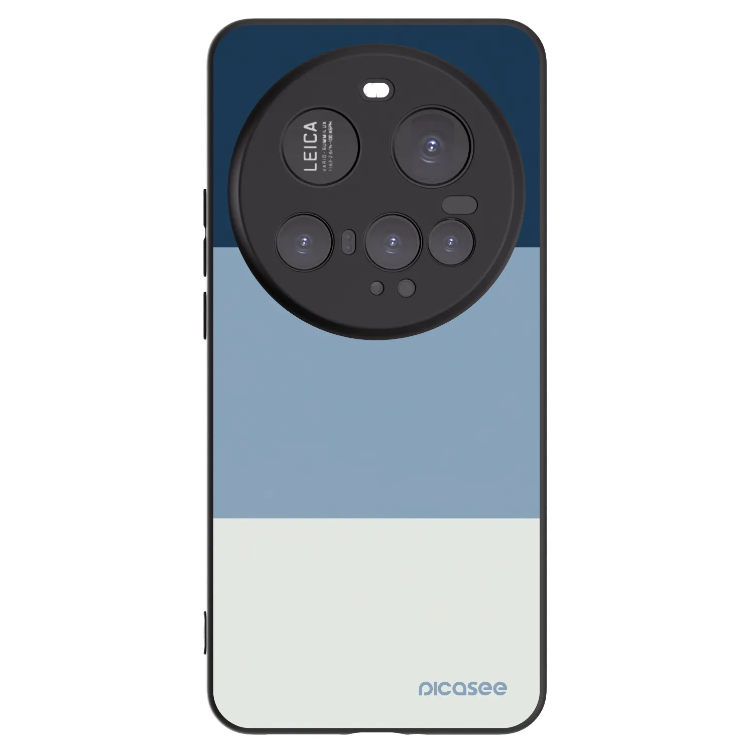 Picasee silikonski črni ovitek za Xiaomi 15 Ultra - Coastal Blue