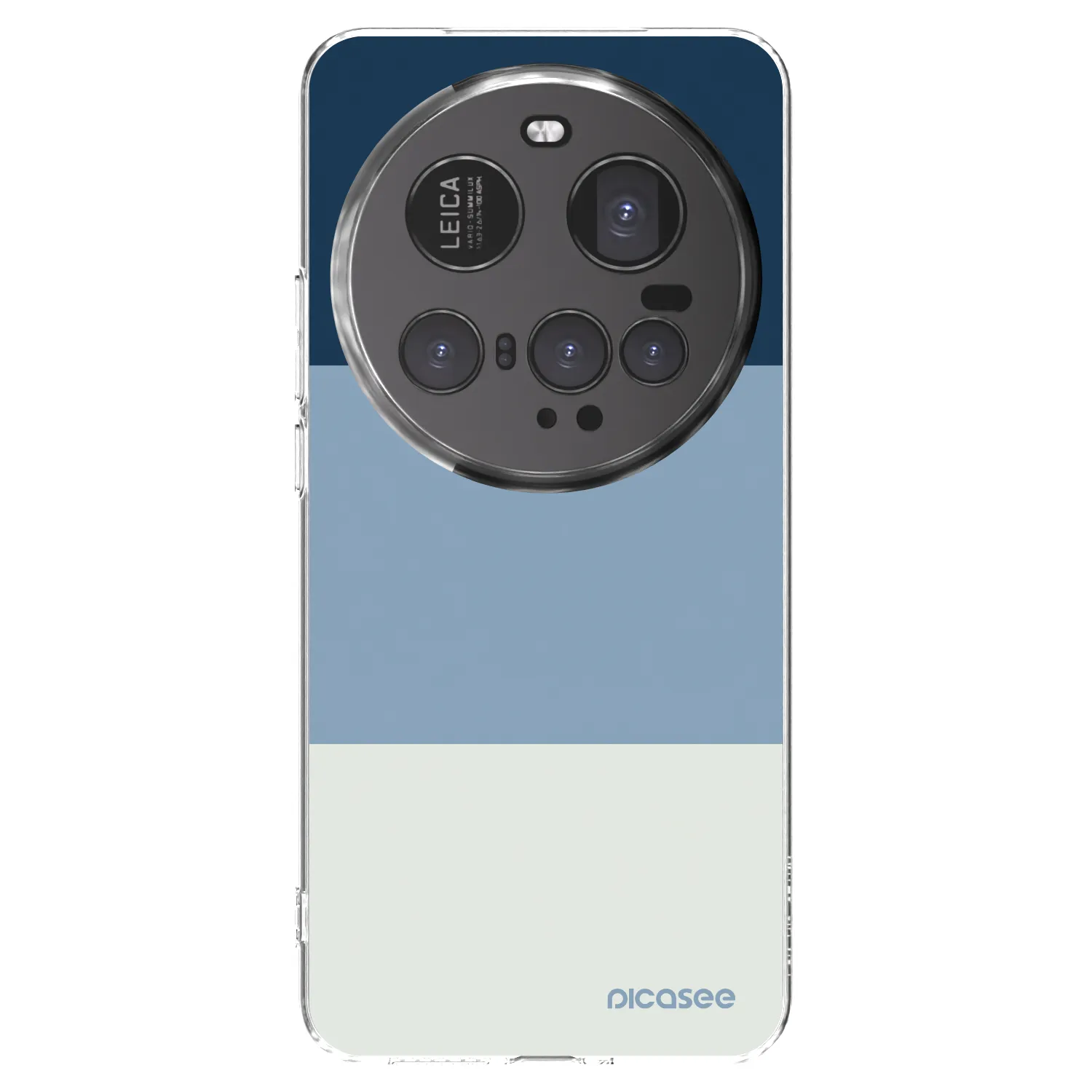 Picasee silikonski prozorni ovitek za Xiaomi 15 Ultra - Coastal Blue