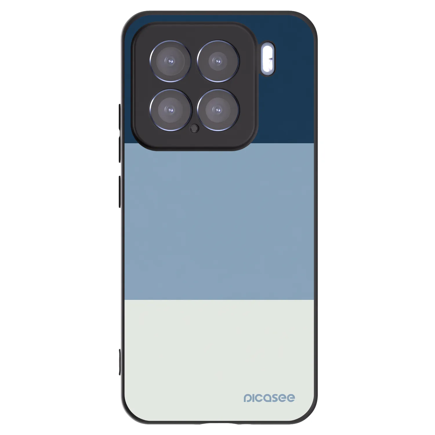 Picasee silikonski črni ovitek za Xiaomi 15 - Coastal Blue