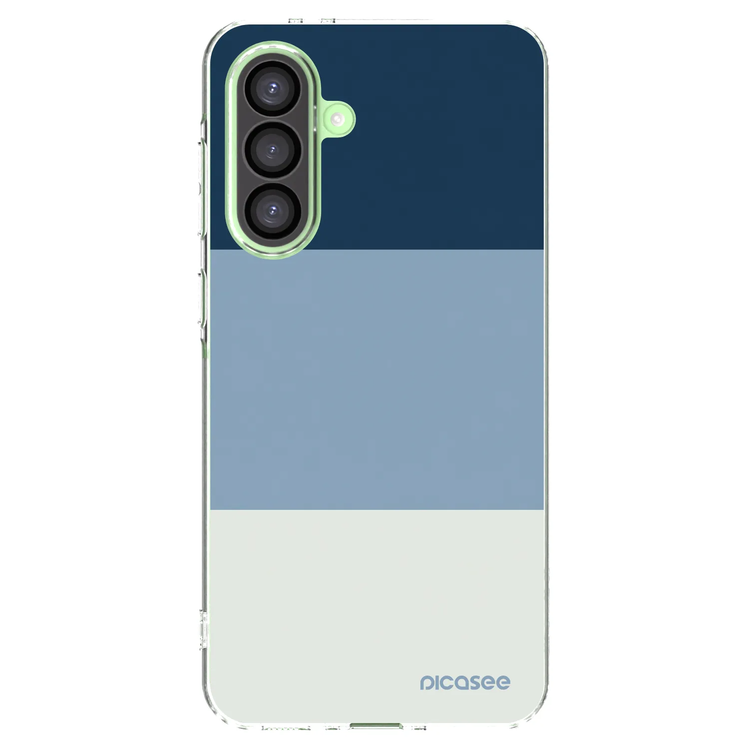 Picasee silikonski prozorni ovitek za Samsung Galaxy A26 5G A266B - Coastal Blue