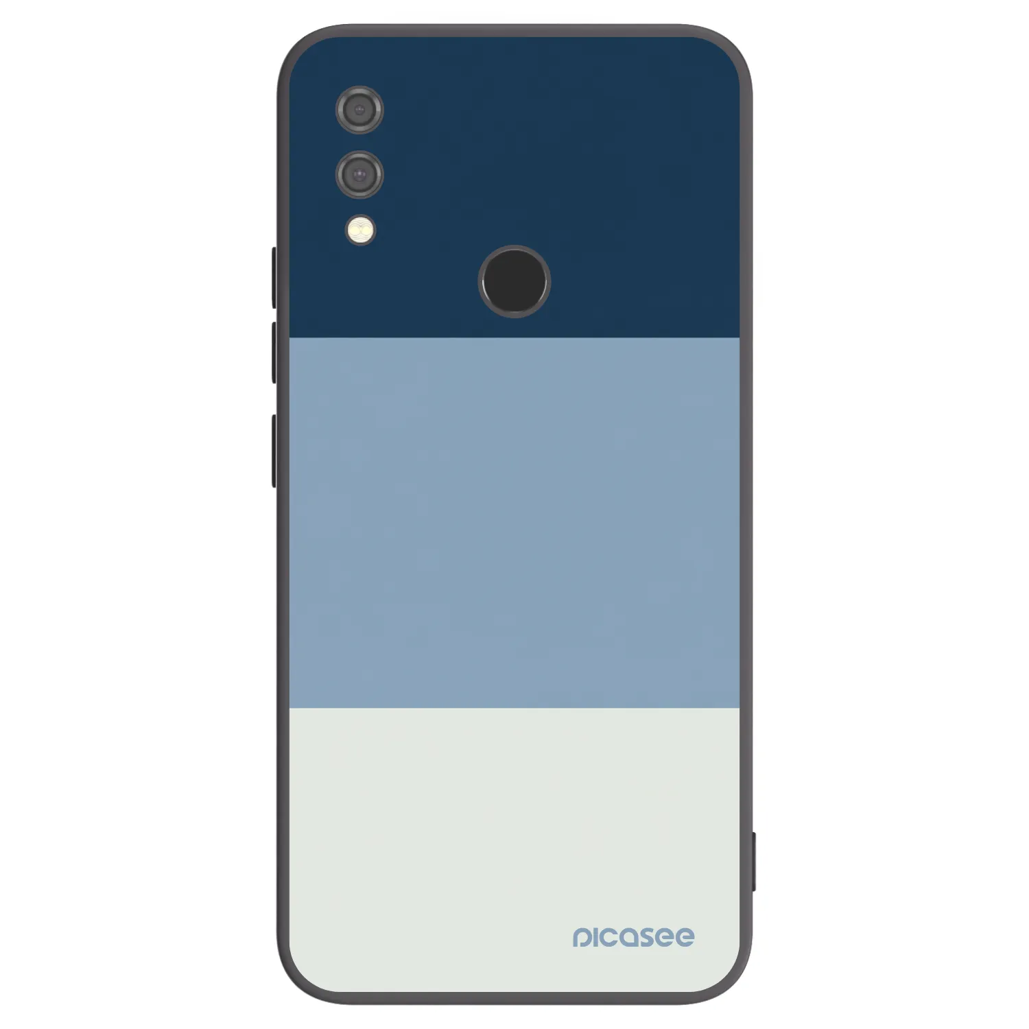Picasee silikonski črni ovitek za Xiaomi Redmi Note 7 - Coastal Blue