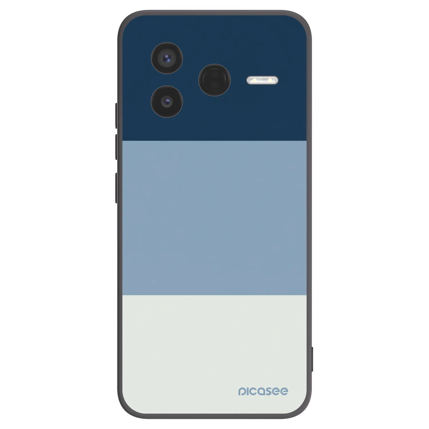Picasee silikonski črni ovitek za Xiaomi Poco F7 Pro 5G - Coastal Blue