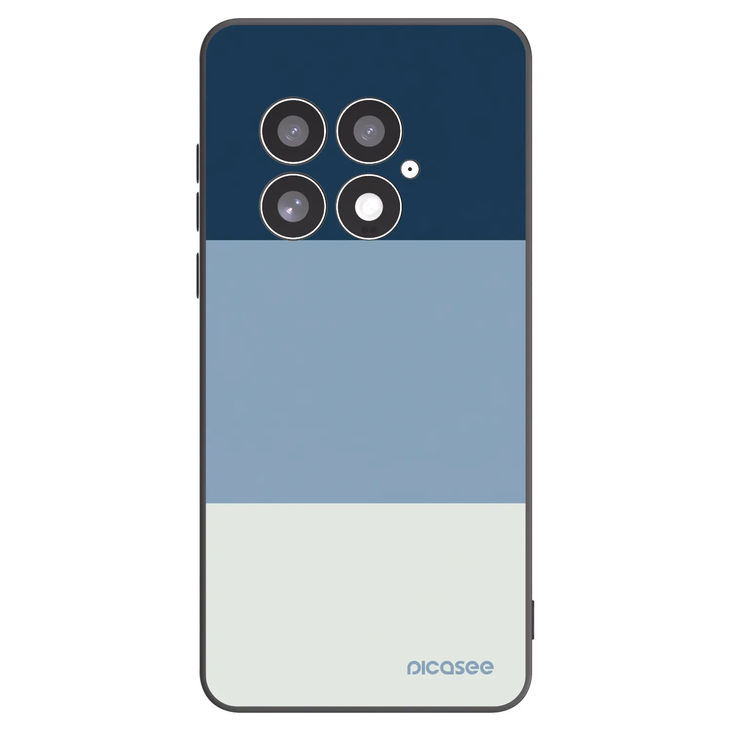 Picasee silikonski črni ovitek za OnePlus 13 5G - Coastal Blue