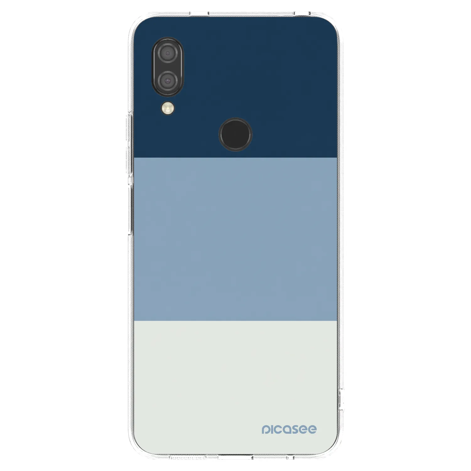 Picasee silikonski prozorni ovitek za Xiaomi Redmi 7 - Coastal Blue