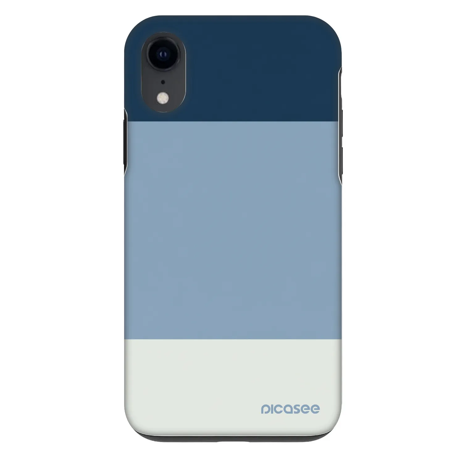 Picasee Fashion Case za Apple iPhone XR - Coastal Blue
