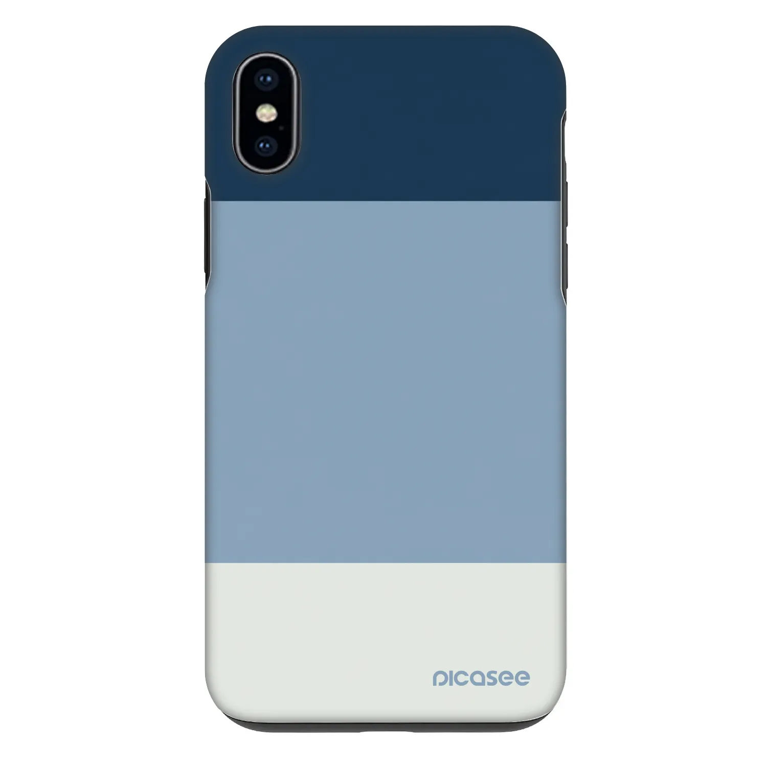 Picasee Fashion Case za Apple iPhone XS Max - Coastal Blue