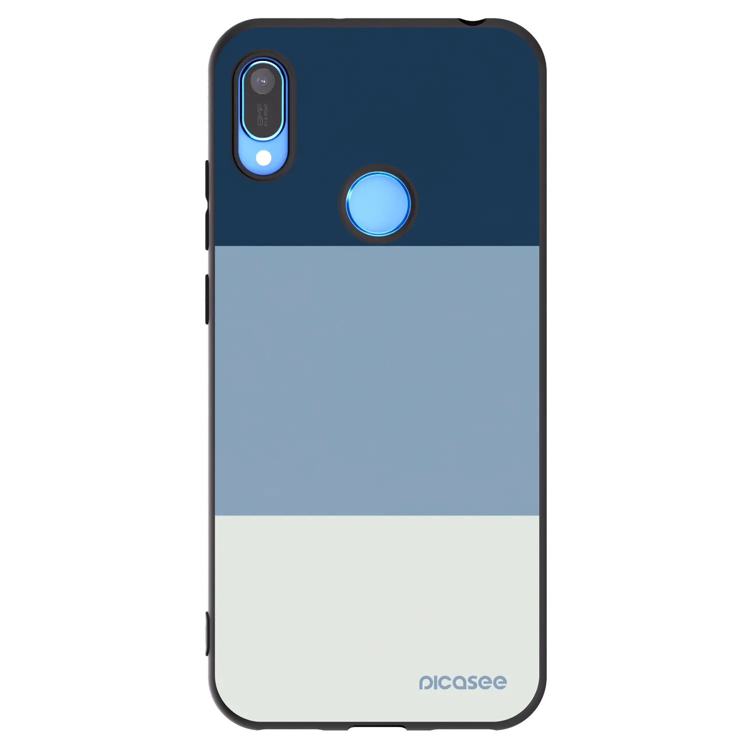 Picasee silikonski črni ovitek za Huawei Y6 2019 - Coastal Blue