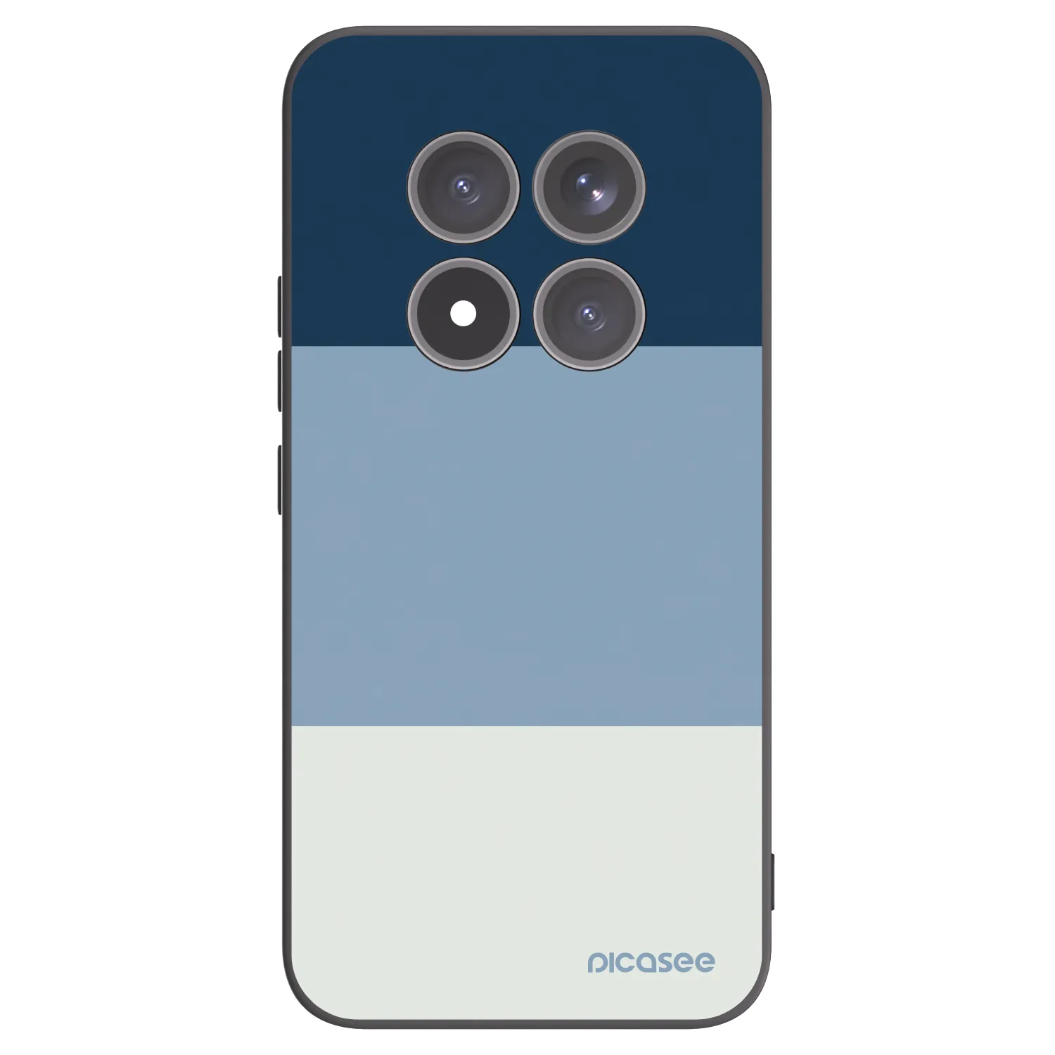 Picasee silikonski črni ovitek za Xiaomi Redmi Note 15 Pro+ - Coastal Blue