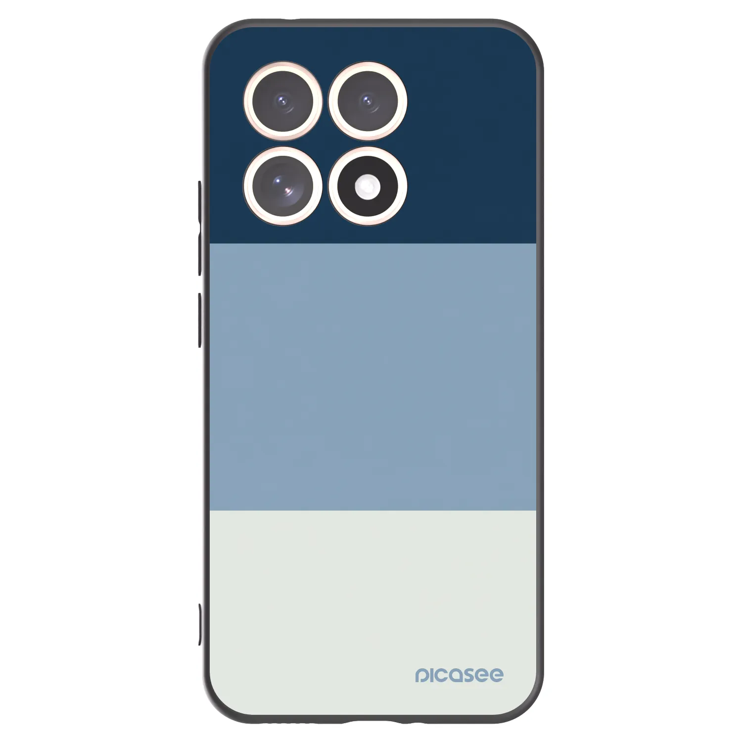 Picasee silikonski črni ovitek za Xiaomi 15T - Coastal Blue