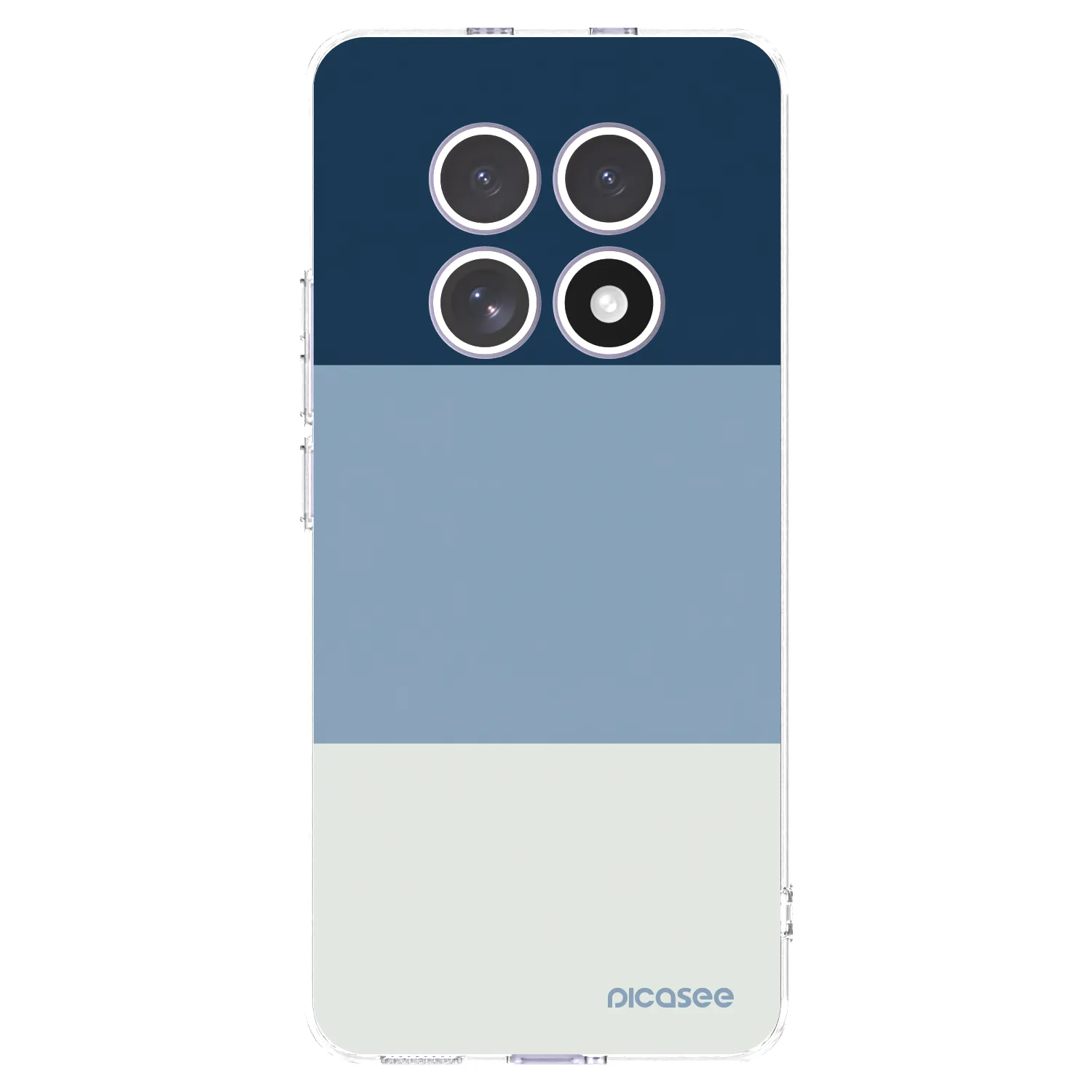 Picasee silikonski prozorni ovitek za Xiaomi Redmi Note 15 4G - Coastal Blue