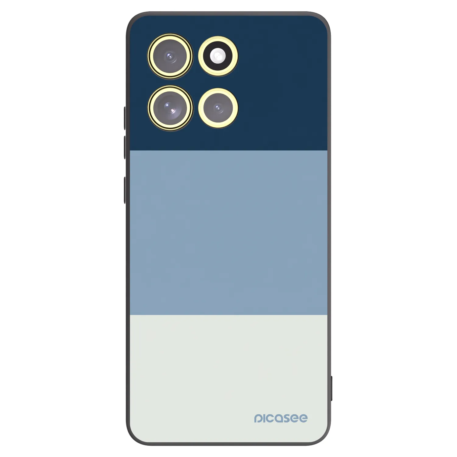 Picasee silikonski črni ovitek za Motorola Moto G86 Power 5G - Coastal Blue