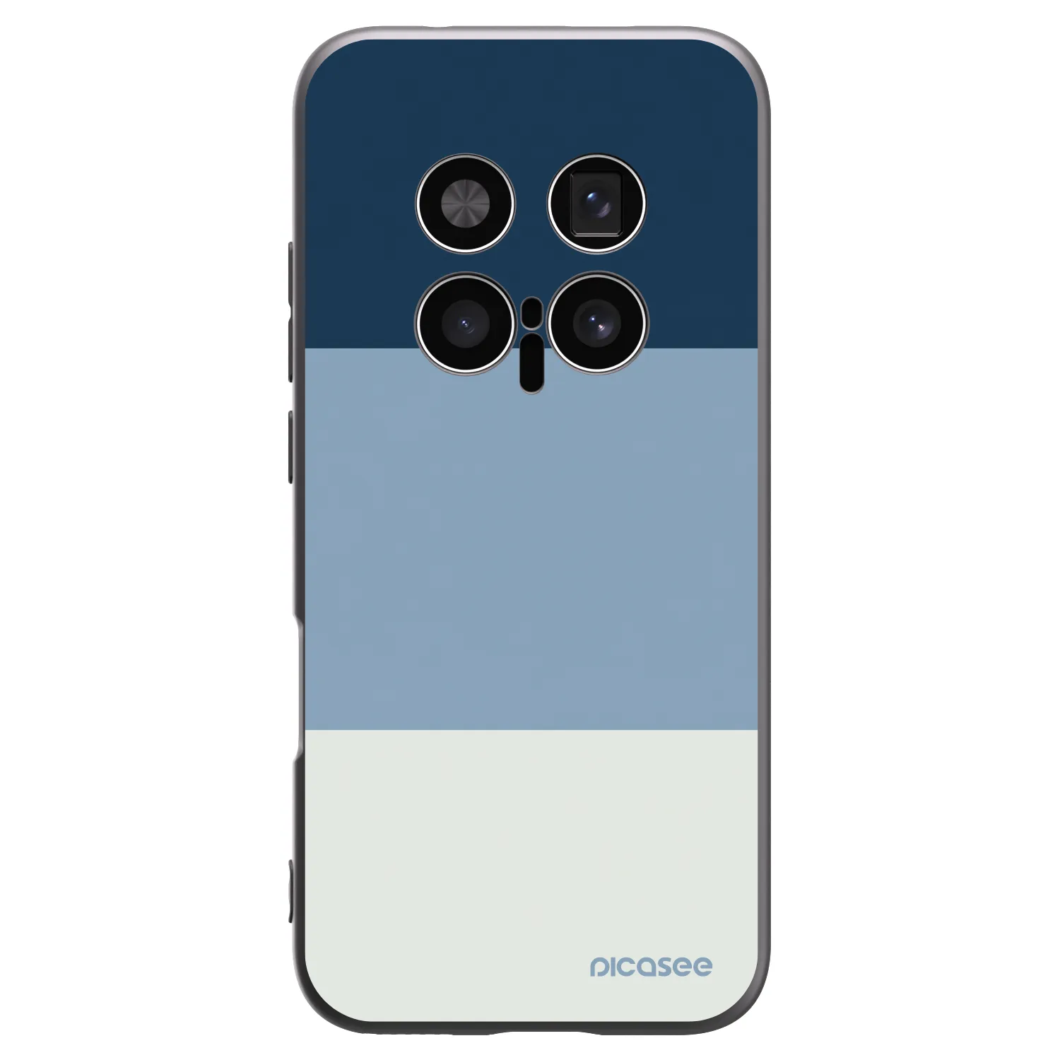 Picasee silikonski črni ovitek za Honor Magic8 Pro 5G - Coastal Blue