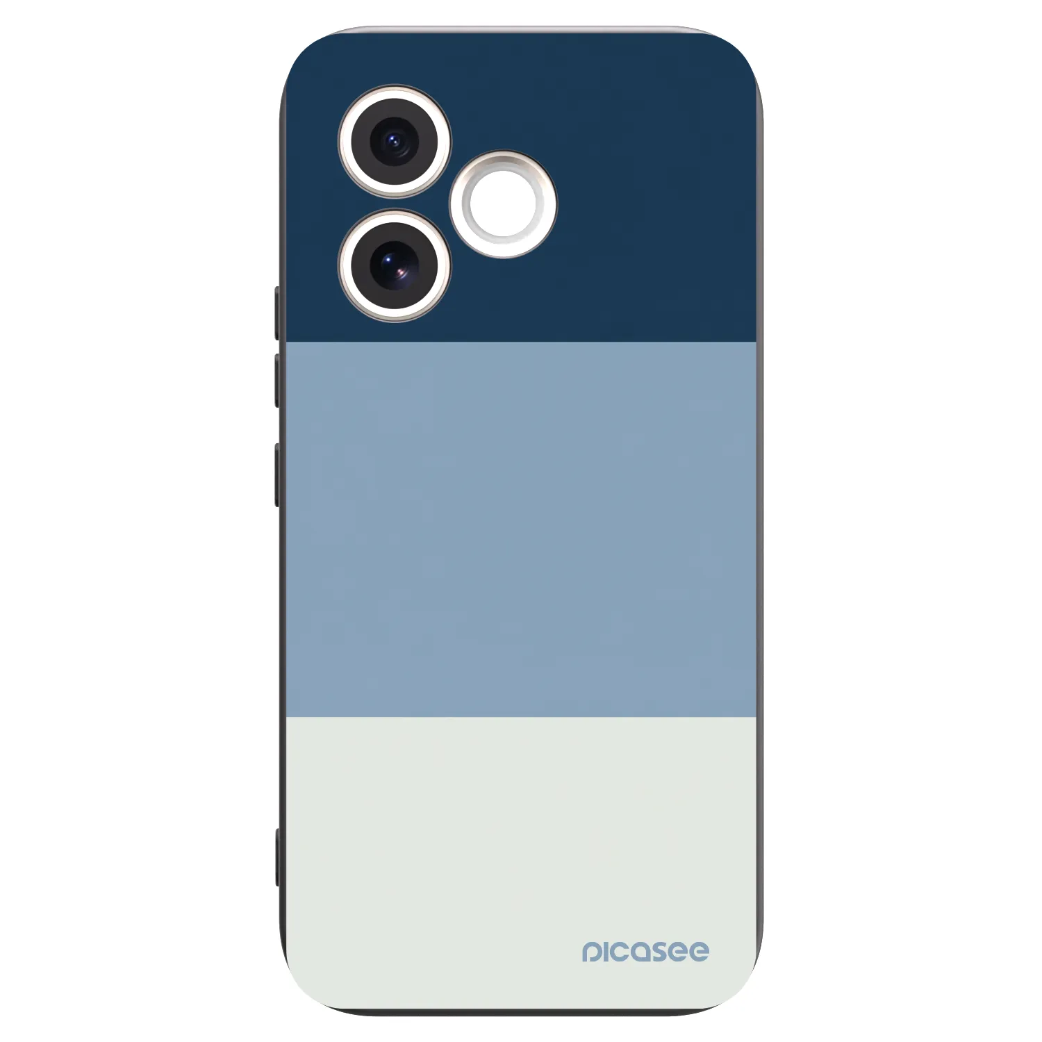 Picasee silikonski črni ovitek za Honor 600 Lite - Coastal Blue