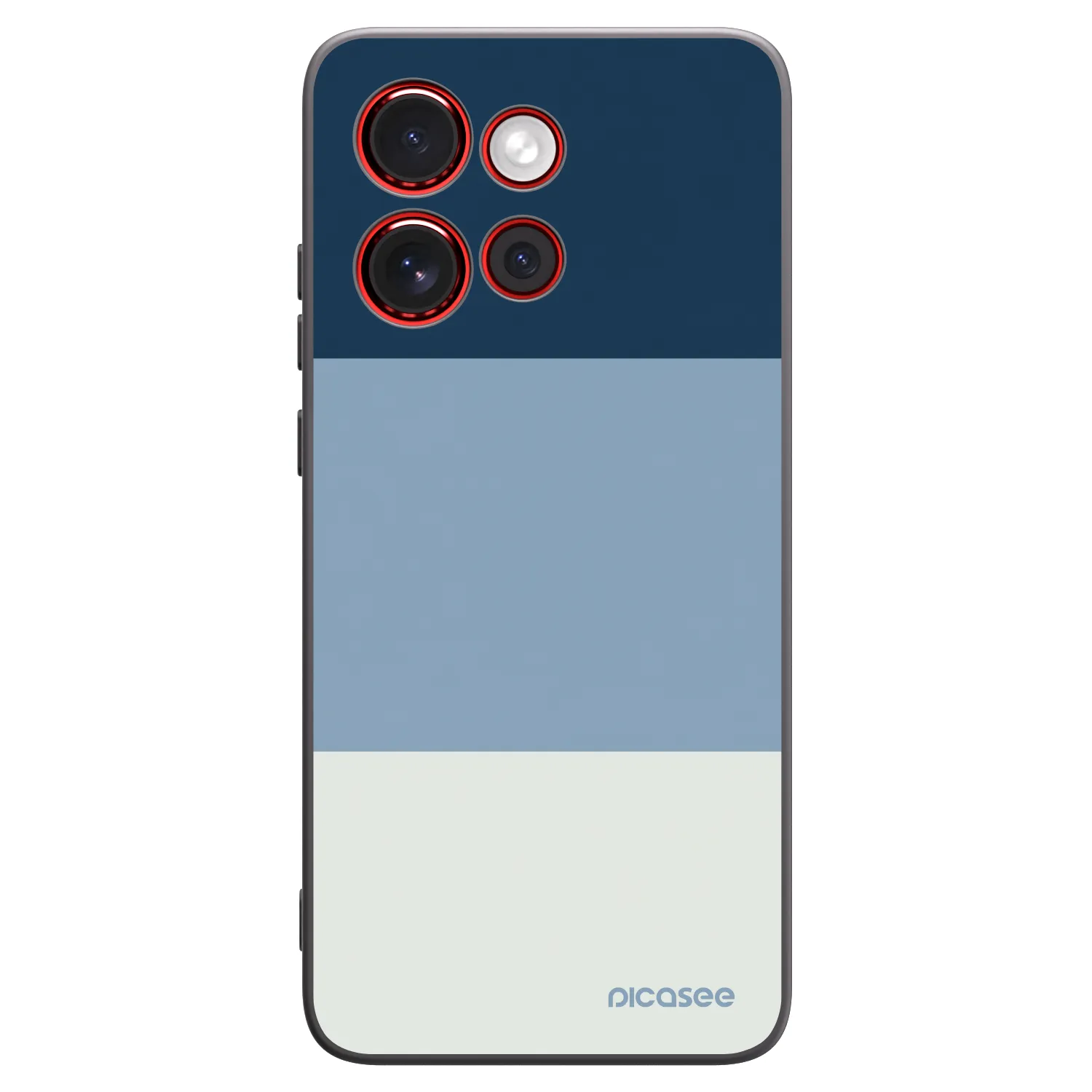 Picasee silikonski črni ovitek za Motorola Edge 60 Neo 5G - Coastal Blue