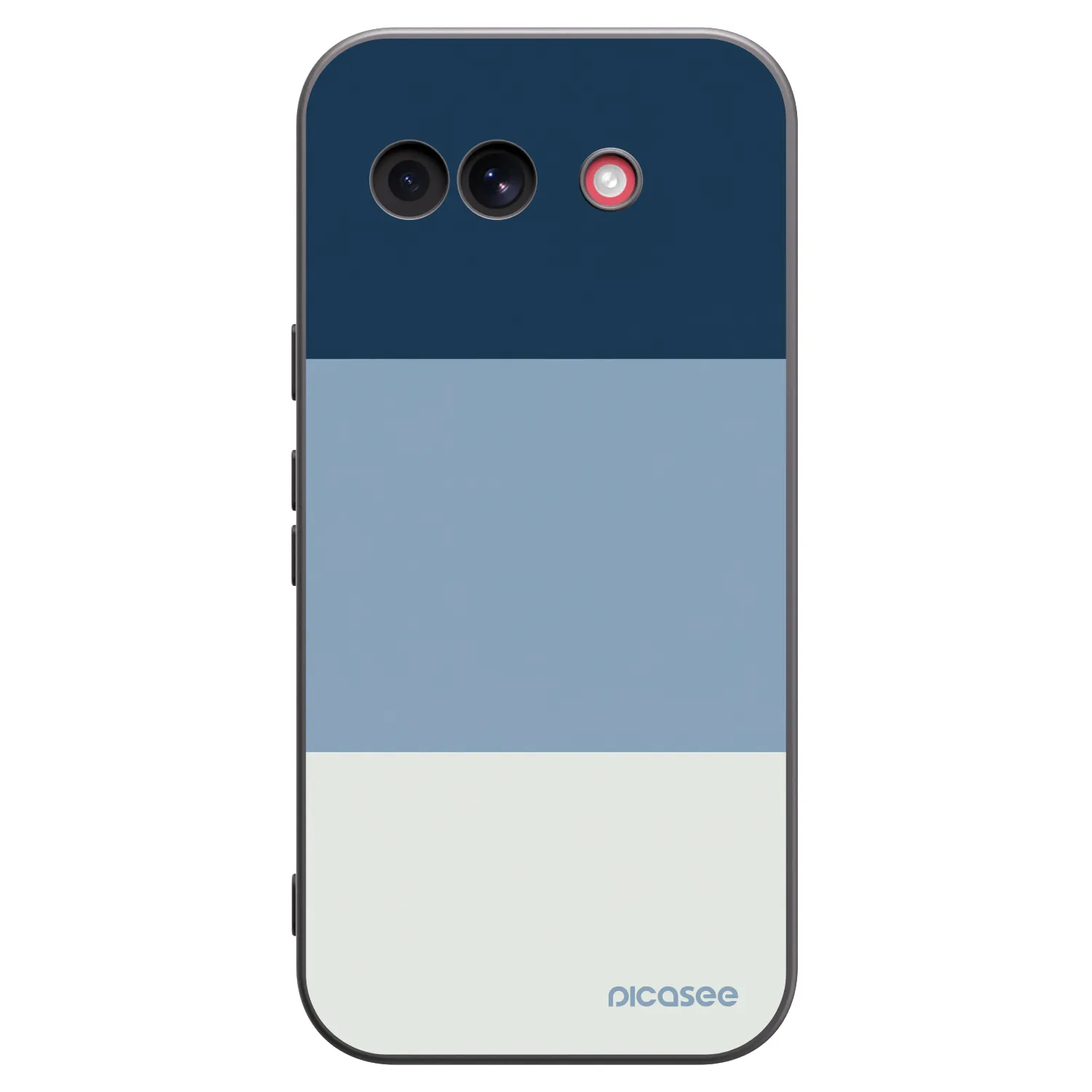Picasee silikonski črni ovitek za Google Pixel 10a - Coastal Blue