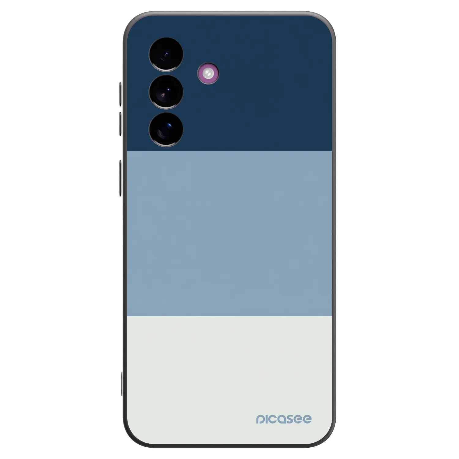 Picasee silikonski črni ovitek za Samsung Galaxy A37 - Coastal Blue