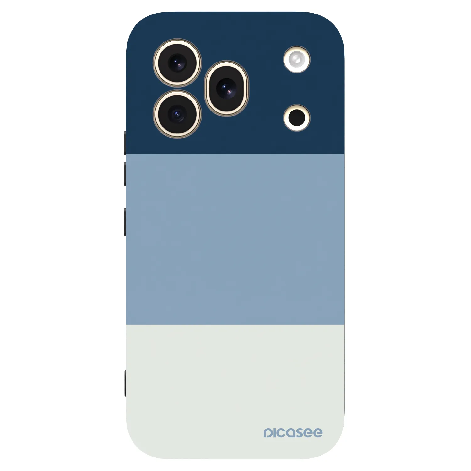 Picasee silikonski črni ovitek za Honor 600 Pro - Coastal Blue