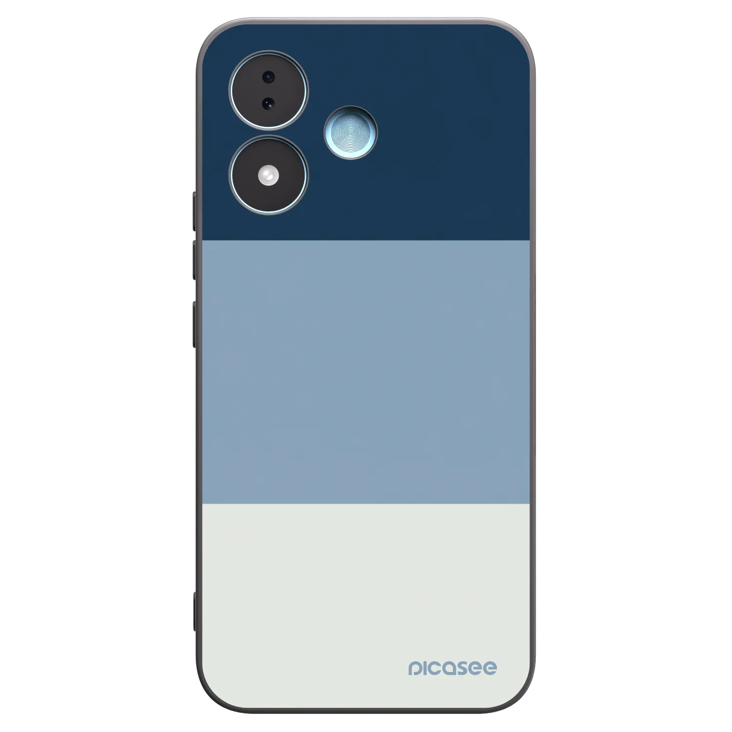 Picasee silikonski črni ovitek za Xiaomi Redmi Note 17 5G - Coastal Blue