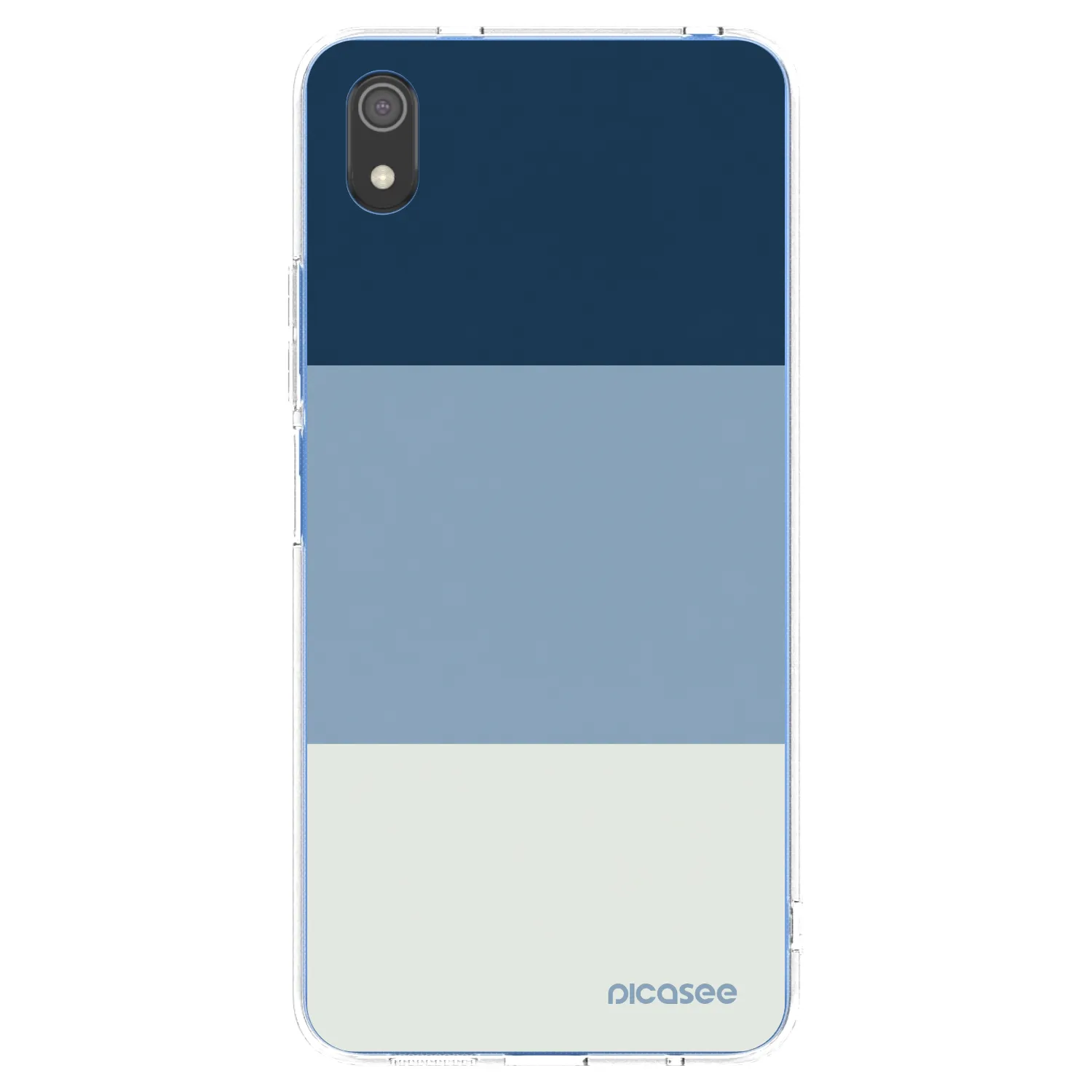 Picasee silikonski prozorni ovitek za Xiaomi Redmi 7A - Coastal Blue
