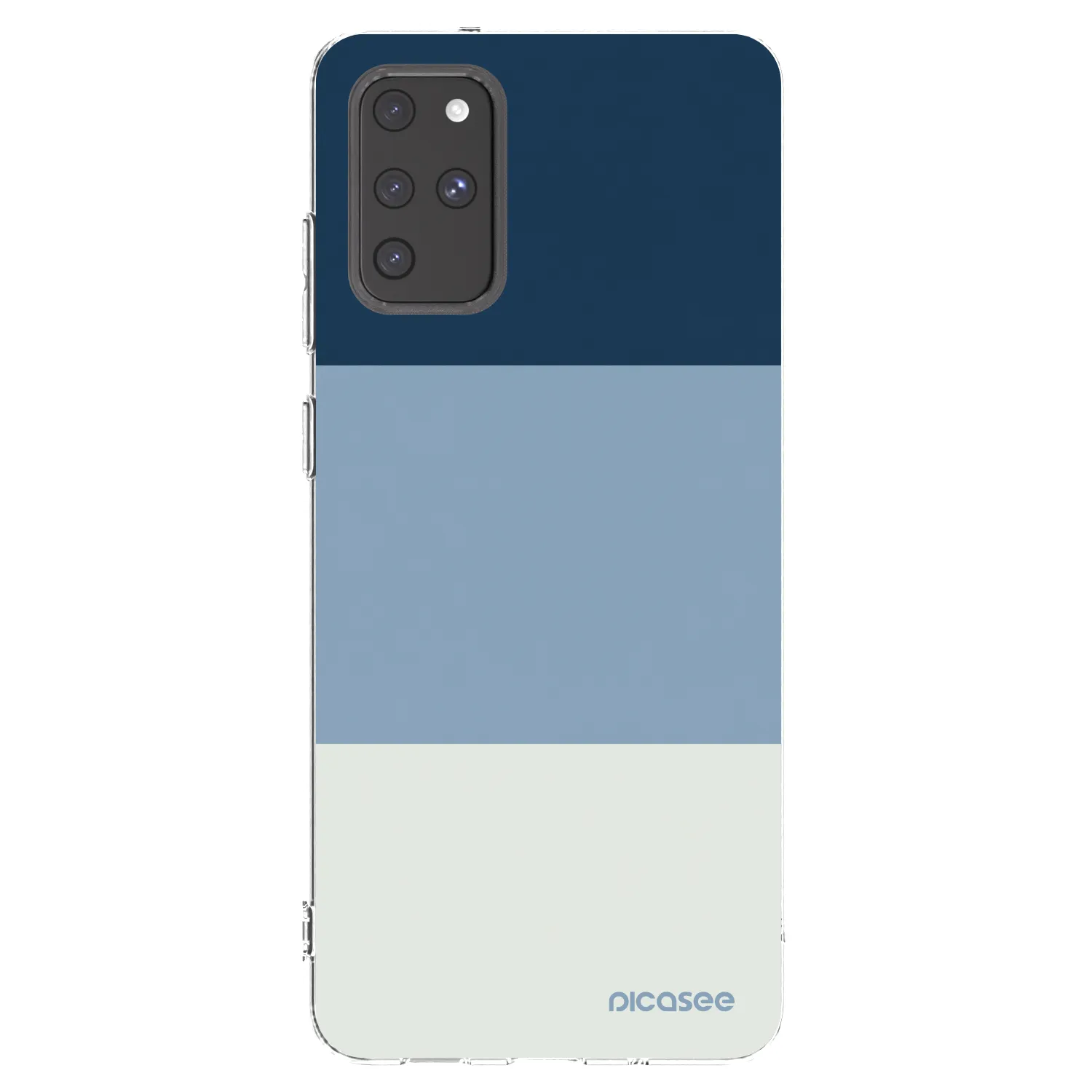 Picasee silikonski prozorni ovitek za Samsung Galaxy S20+ G985F - Coastal Blue