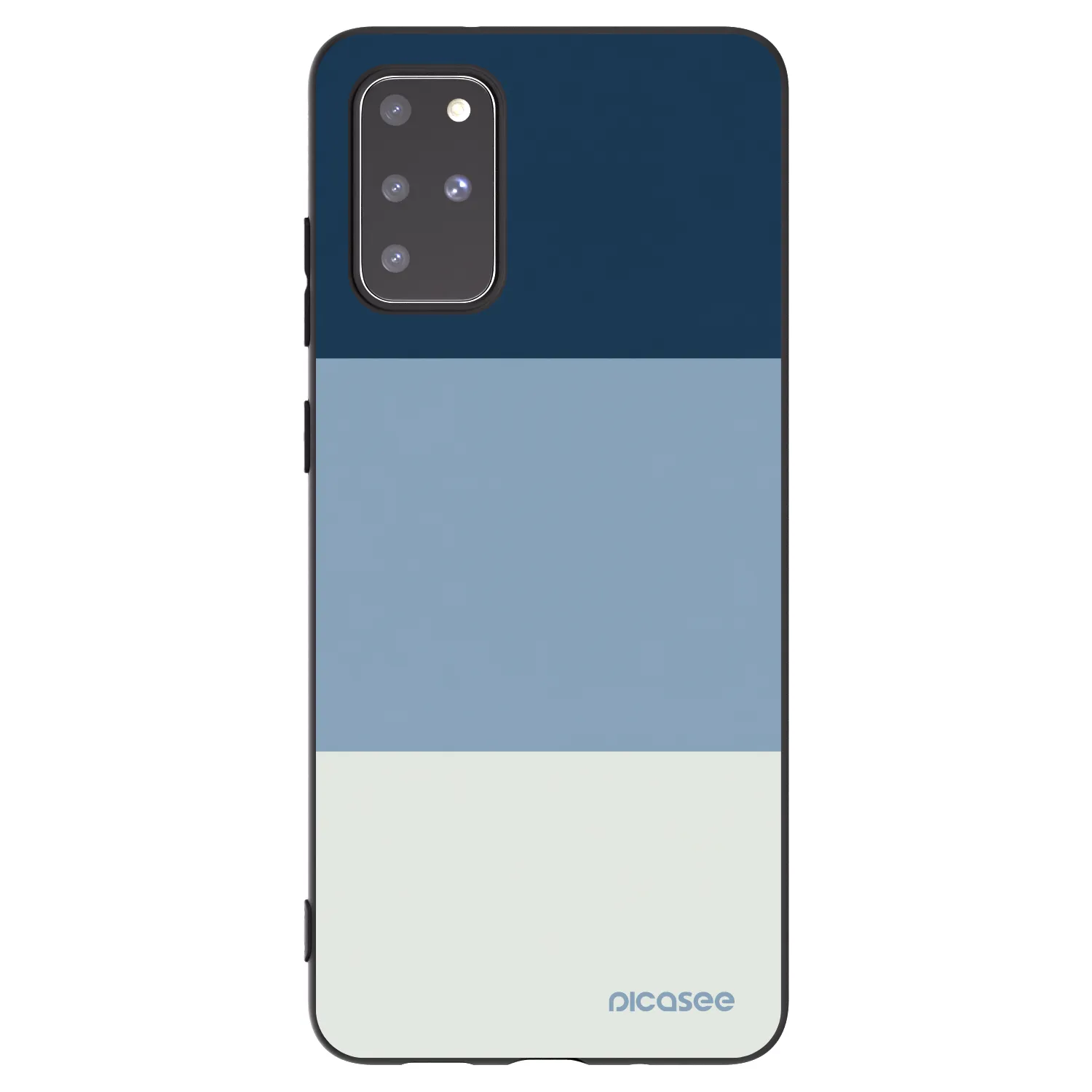 Picasee silikonski črni ovitek za Samsung Galaxy S20+ G985F - Coastal Blue