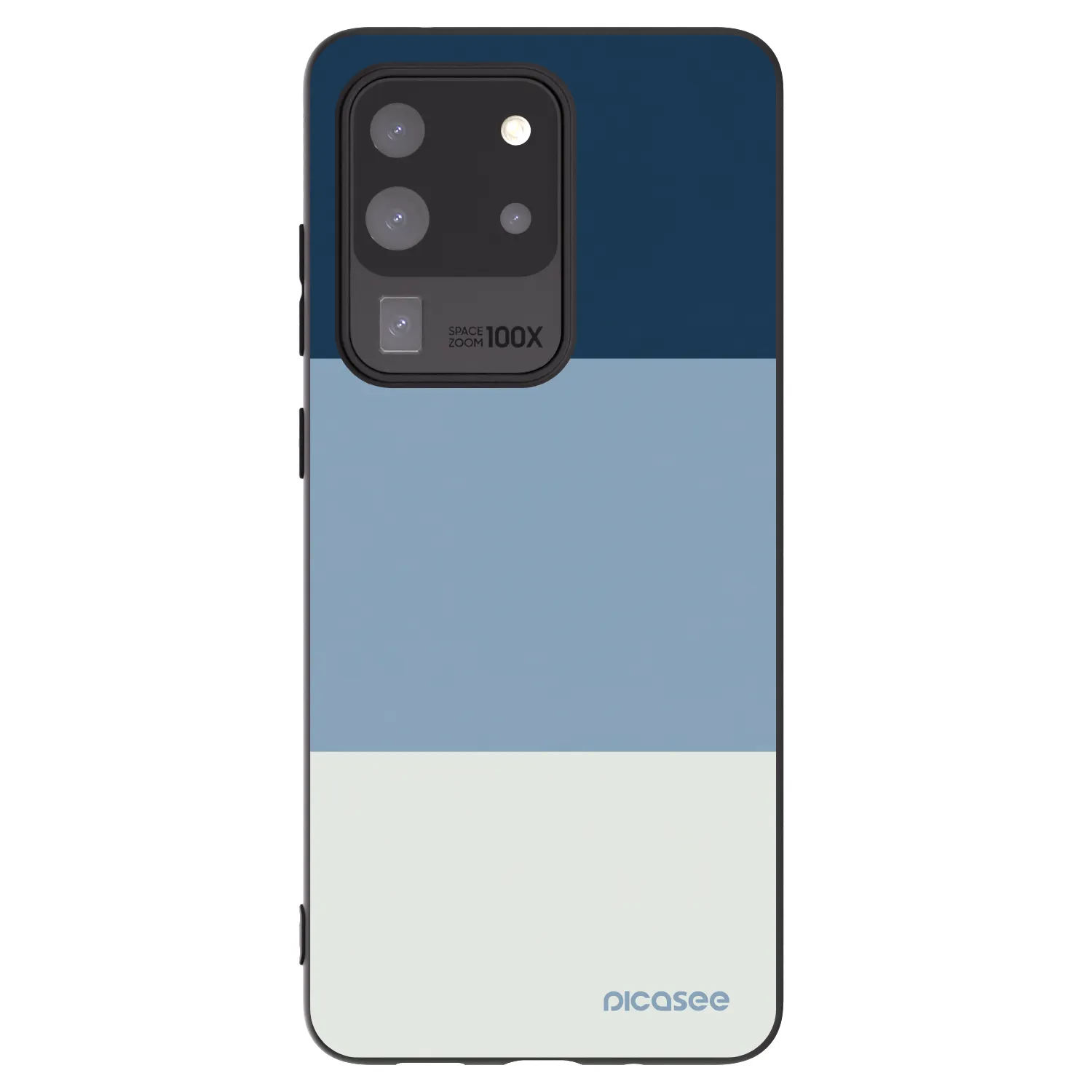 Picasee silikonski črni ovitek za Samsung Galaxy S20 Ultra 5G G988F - Coastal Blue