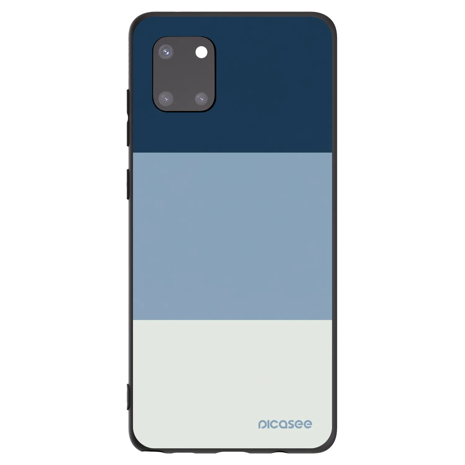 Picasee silikonski črni ovitek za Samsung Galaxy Note 10 Lite N770F - Coastal Blue