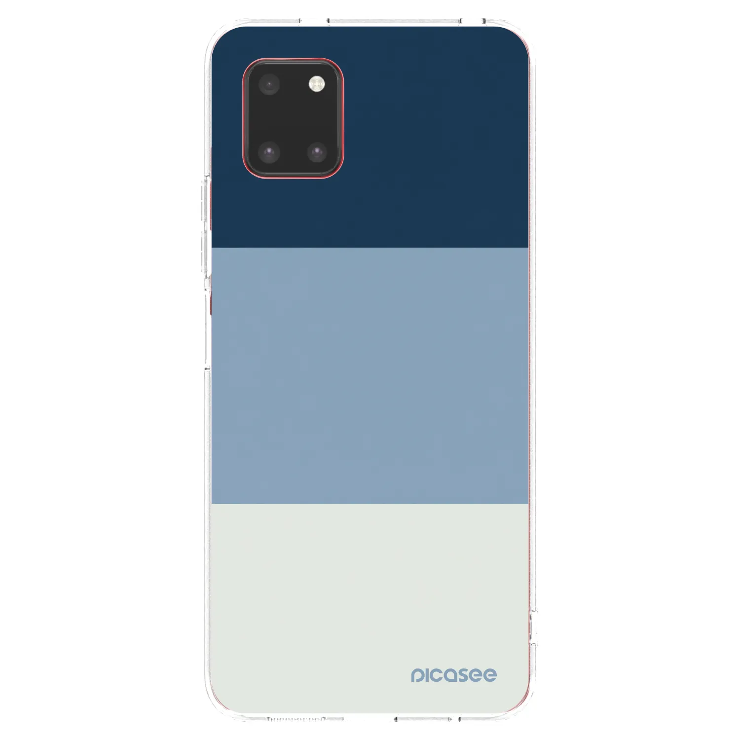 Picasee silikonski prozorni ovitek za Samsung Galaxy Note 10 Lite N770F - Coastal Blue