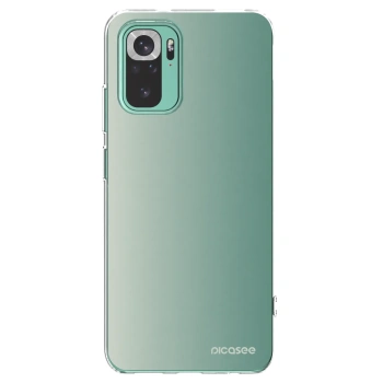 Picasee silikonski prozorni ovitek za Xiaomi Redmi Note 10 Pro - Misty Sage