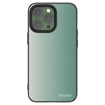 Picasee silikonski črni ovitek za Apple iPhone 13 Pro - Misty Sage