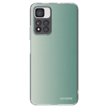 Picasee silikonski prozorni ovitek za Xiaomi Redmi Note 11 Pro+ 5G - Misty Sage