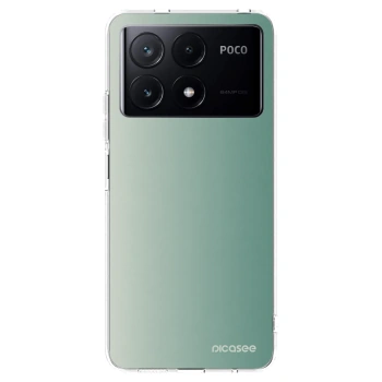 Picasee silikonski prozorni ovitek za Xiaomi Poco X6 Pro - Misty Sage