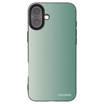 Picasee silikonski črni ovitek za Apple iPhone 16 Plus - Misty Sage