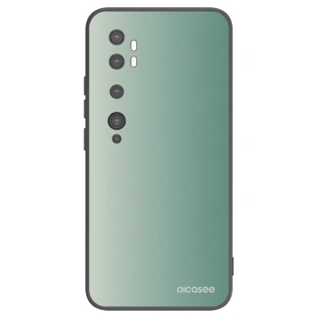 Picasee silikonski črni ovitek za Xiaomi Mi Note 10 (Pro) - Misty Sage