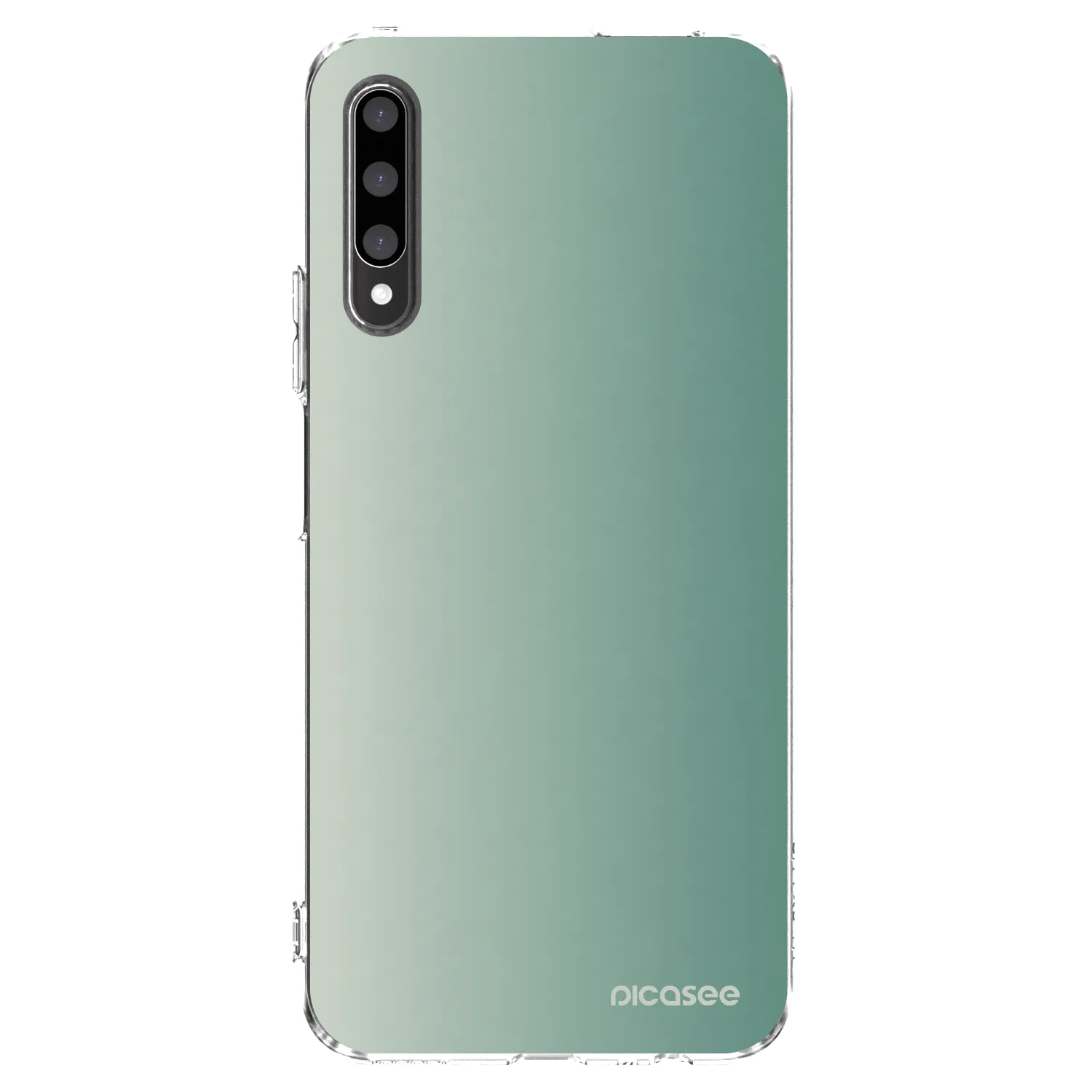 Picasee silikonski prozorni ovitek za Honor 9X Pro - Misty Sage