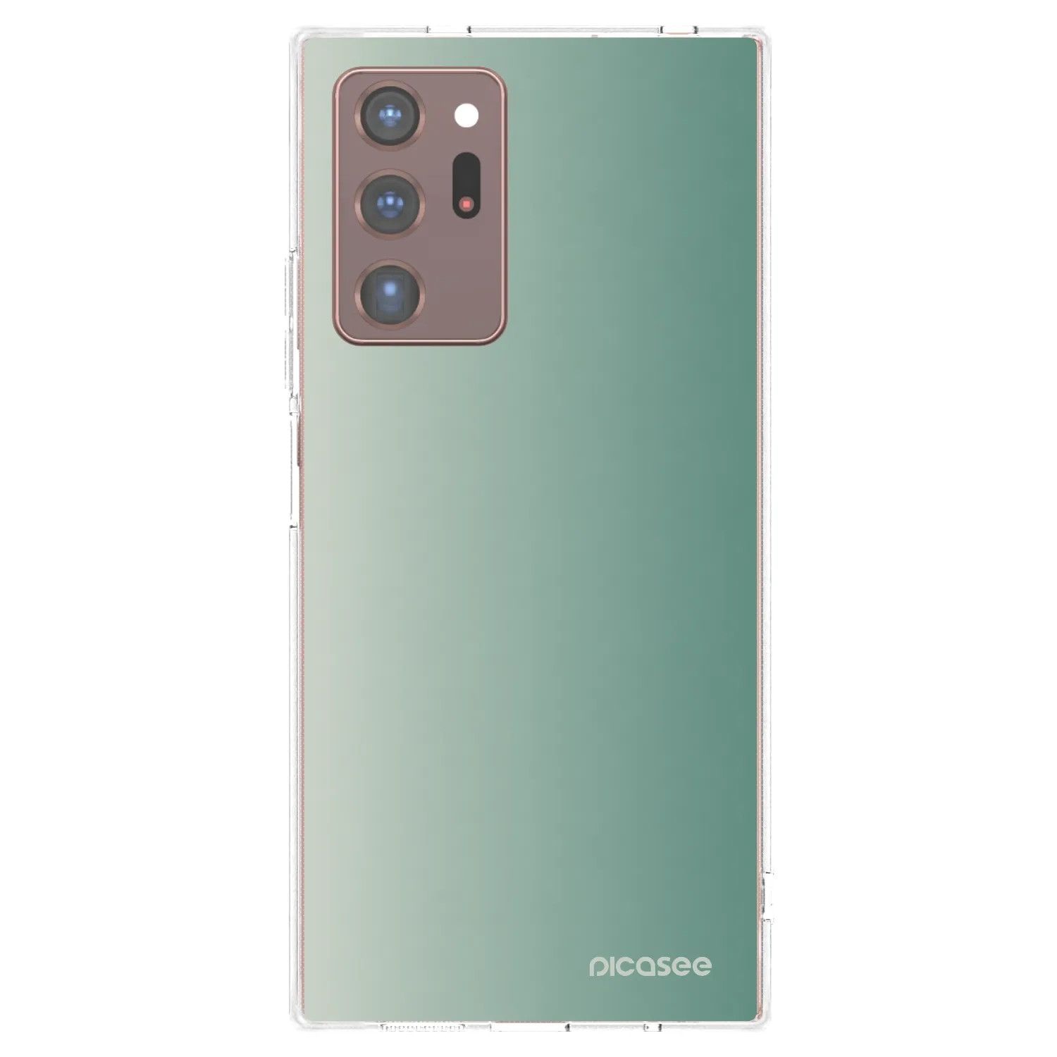 Picasee silikonski prozorni ovitek za Samsung Galaxy Note 20 Ultra - Misty Sage