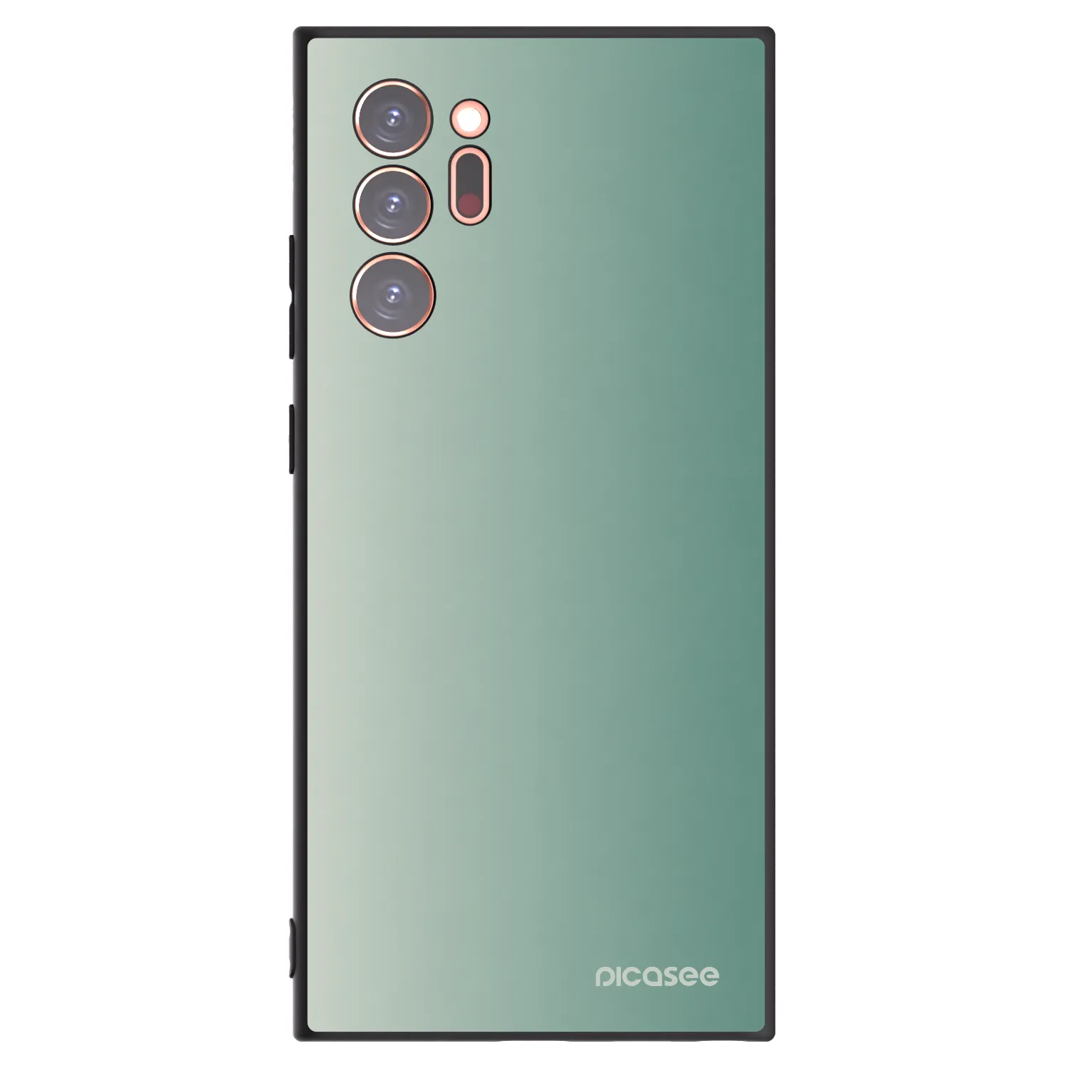Picasee silikonski črni ovitek za Samsung Galaxy Note 20 Ultra - Misty Sage