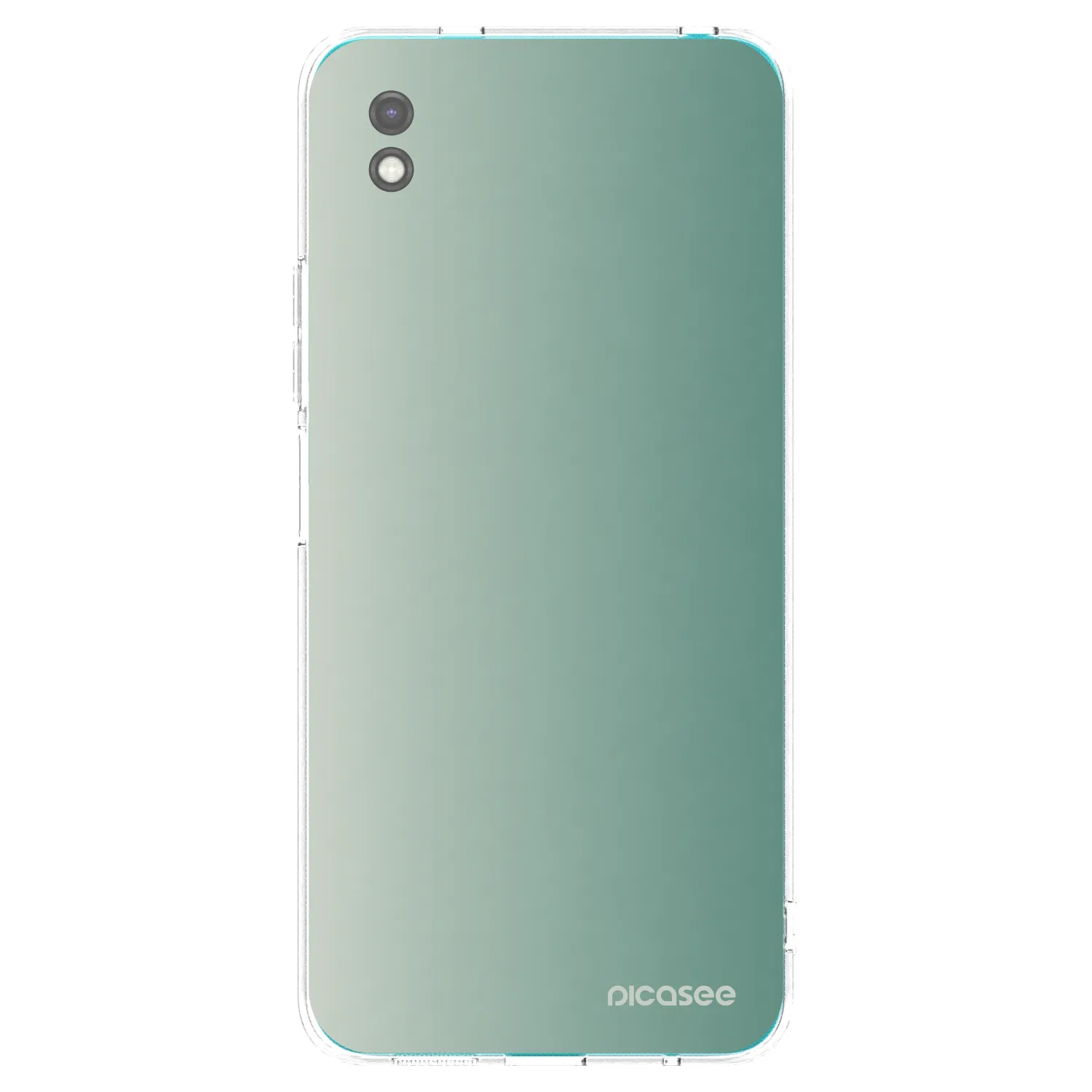 Picasee silikonski črni ovitek za Xiaomi Redmi 9A - Misty Sage