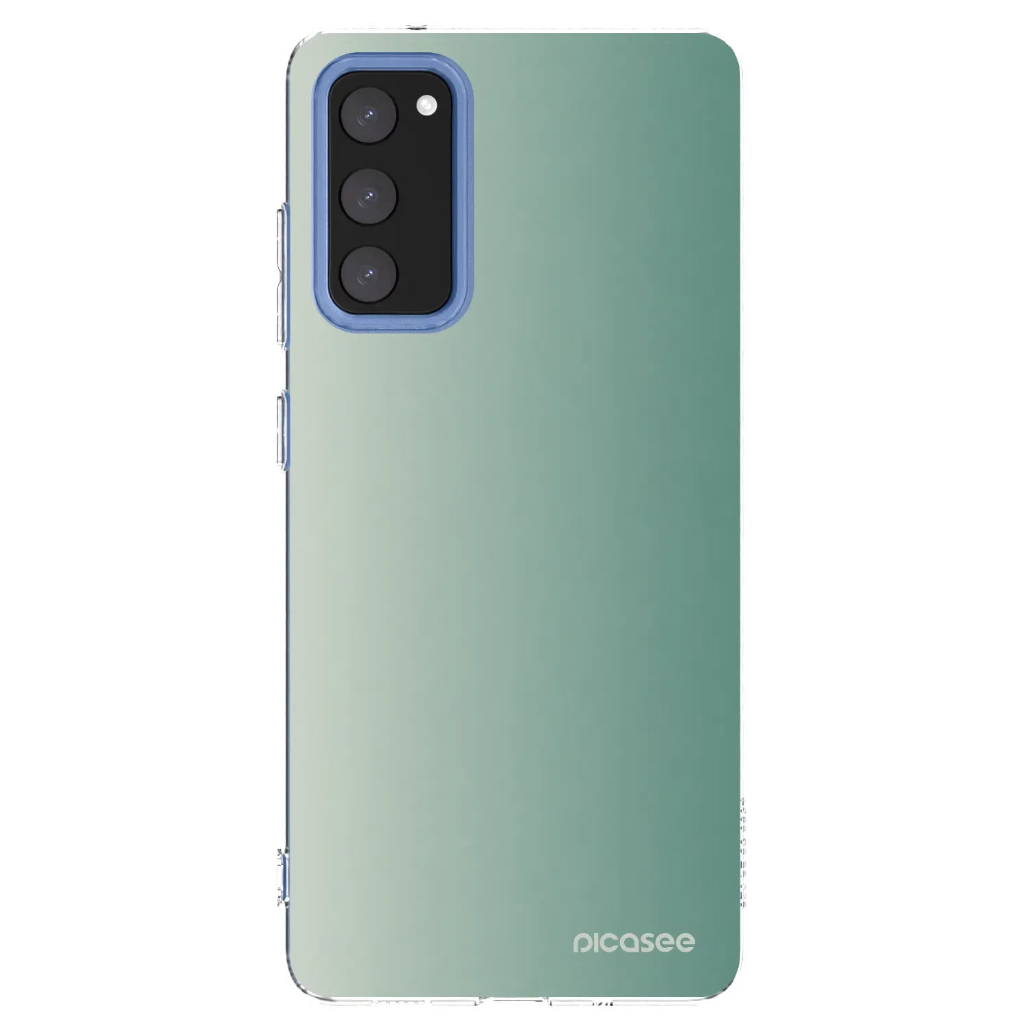 Picasee silikonski prozorni ovitek za Samsung Galaxy S20 FE - Misty Sage